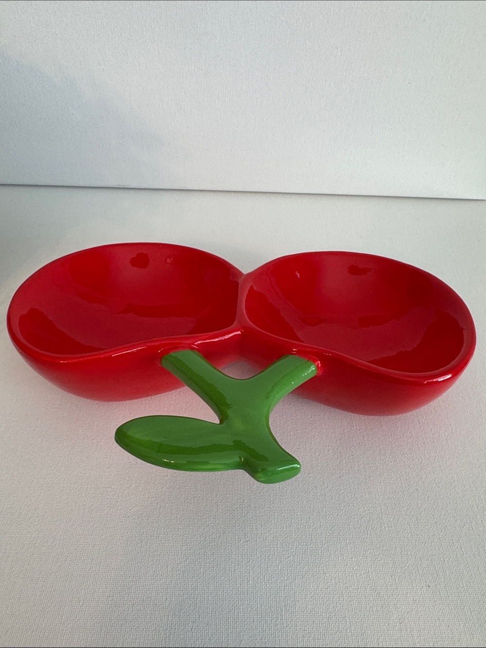 Cherries Pet Bowl Food Candy Dish - Picture 3 of 4